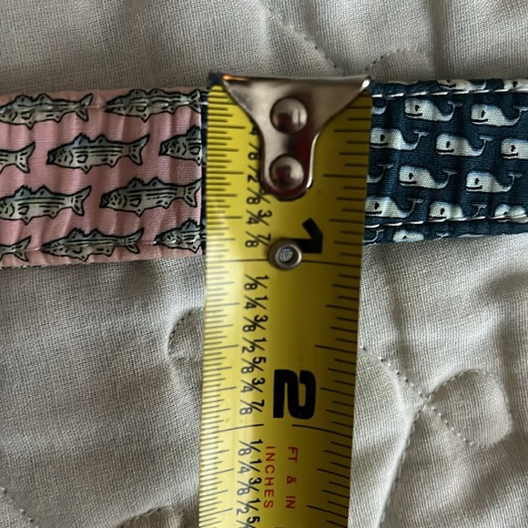 Vineyard Vines Child’s Patchwork D Ring Belt - Picture 13 of 13